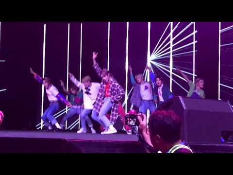 Kcon Rookies ATEEZ 에이티즈 Sicko Mode + One Time Comin' Dance Live Kcon LA 2019 190816
