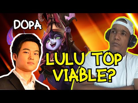 DOPA JUGANDO LULU TOP CONTRA UN KLED | ABUSANDO EN EL TOP 20 RANKING DE KOREA