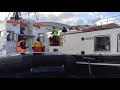 KNRM zet aanvaring in scène tijdens oefening op IJsselmeer