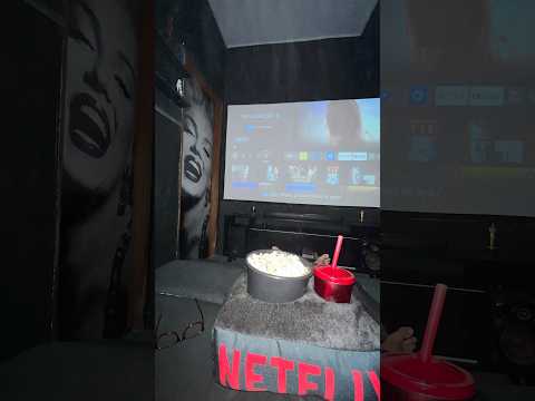 Cineminha em casa #hometheater #homecinema #cinema #trailer #filmes