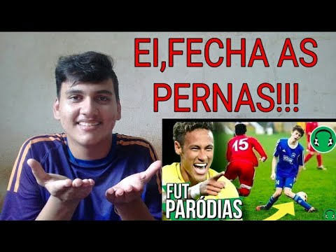 REACT - ♫ EI,FECHA AS PERNA! (Só Caneta Monstra) | Paródia Eu Falei Pra Elas - MC G15 (FutParódias)