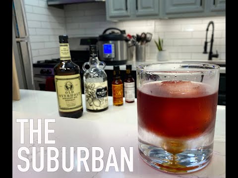 Off to the Races Cocktail: The Suburban