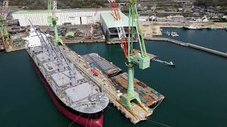 造船の町「今治」を代表する「今治造船」グループの一員　しまなみ造船
