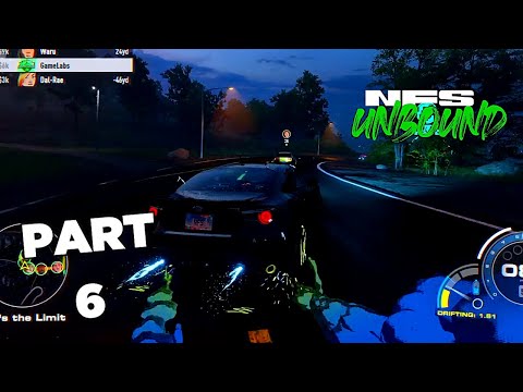 NEED FOR SPEED UNBOUND GAMEPLAY WALKTHROUGH PART 6(SKY'S THE LIMIT)