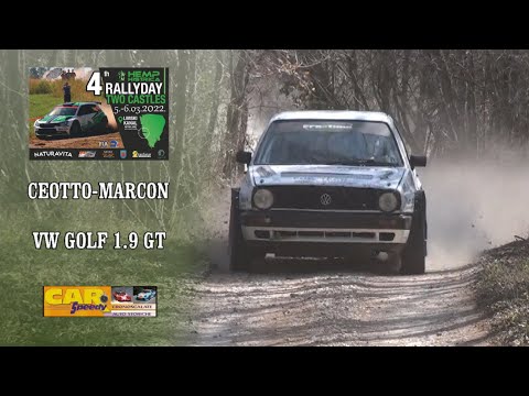 Rallyday 2 Castelli 2022 | Ceotto-Marcon | VW Golf 1.9 Gt