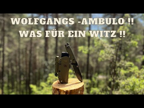 Wolfgangs Ambulo ! Was für ein schlechtes Ergebnis !! #bushcraft #survival #messertest