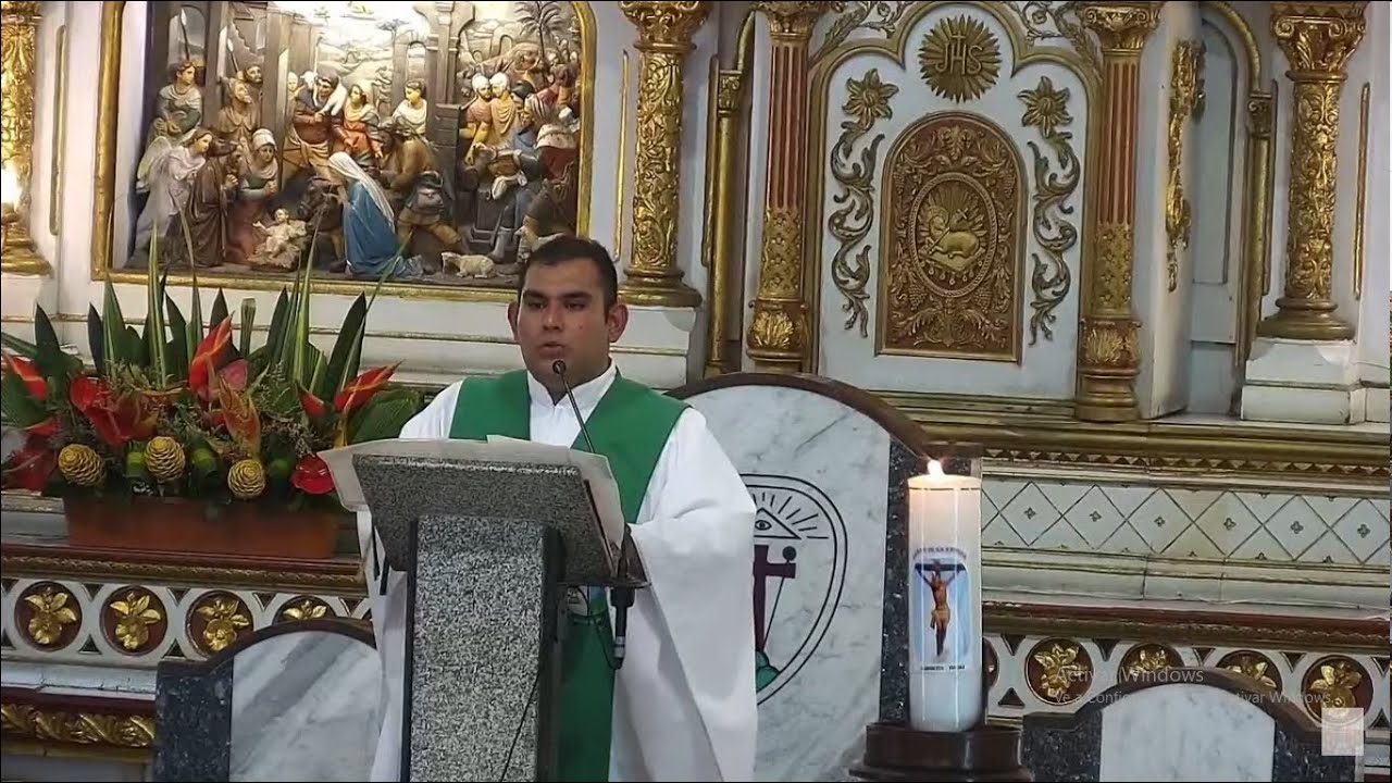 Eucaristía y  Novena miércoles 11 de septi de 2024 6:30 p.m .Basílica Señor de los  Milagros de Buga