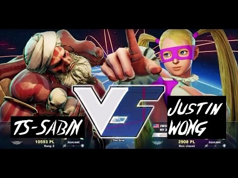SFV - Compilation - Is Justin Wong "free" ? JWONGGG (R.Mika, Claw) vs TS-Sabin (Dhalsim)