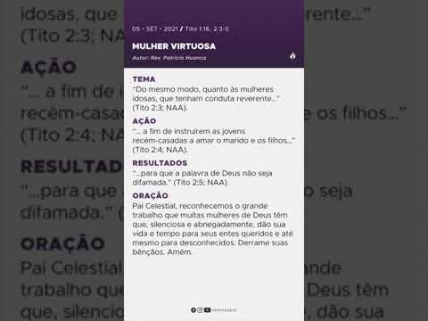 Devocional - 5 de setembro