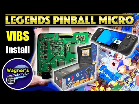 AtGames VIBS for Legends Pinball Micro - Install and Setup Guide