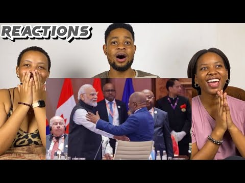 African Friends Reacts To G20 Summit: PM Modi Hugs African Union Chief | Applause By World Leaders
