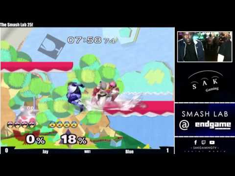 SL25 WR1 - Jay (Captain Falcon) vs Blue (Sheik)
