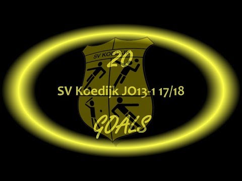 20 goals van SV Koedijk JO13-1 (seizoen 17/18)