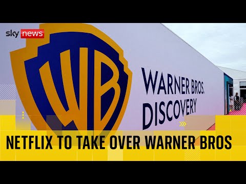 Netflix agrees blockbuster $72bn deal for Warner Bros studios