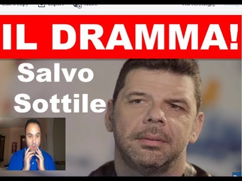 IL DRAMMA di SALVO SOTTILE - Ecco Cos'è Successo al Conduttore...