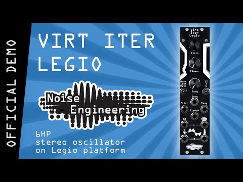 Virt Iter Legio - stereo oscillator in 6HP from Noise Engineering