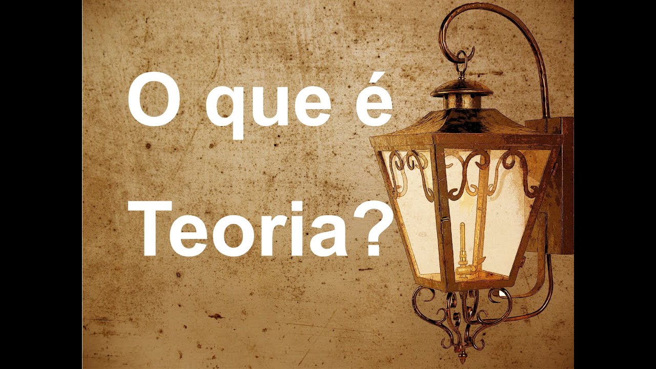 O que é Teoria? A teoria da História