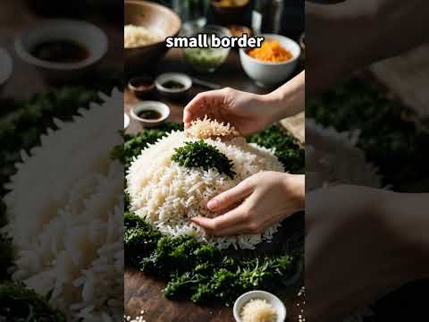 Rolling in Flavor: Mastering the Art of Kimbap! #kimbap #koreanfood