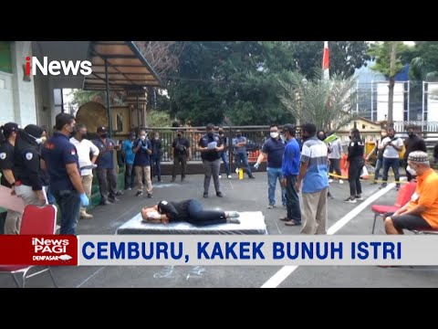 Prarekonstruksi Kakek Cemburu Bunuh Istri #iNewsPagi 30/07