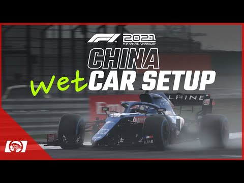 F1 2021 China Wet Car Setup / Race Setup