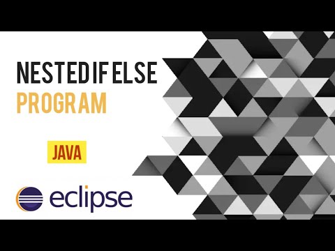 Nested If Else Program In Java Eclipse Java