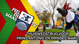 Thuiswedstrijd voor prins Antonie en prinses Marij in Veulen - 2 maart 2022 - Peel en Maas TV Venray