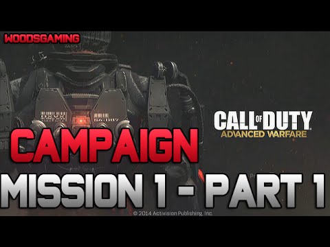Call of Duty Advanced Warfare Gameplay Walkthrough Part 1 - Campaign Mission 1 - Induction