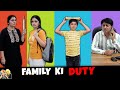 FAMILY KI DUTY | Short comedy movie in Hindi | Aayu and Pihu Show