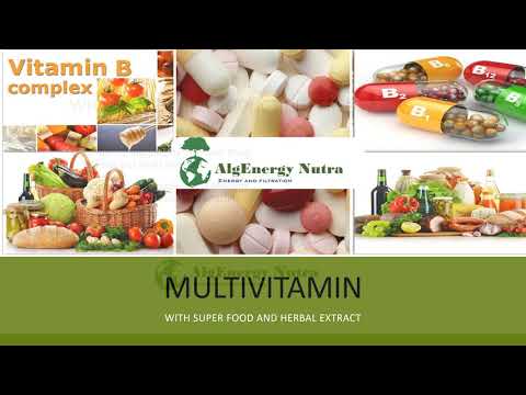 Brand: Algenergy Nutra Natural Multivitamin Tablets 120 Capsules