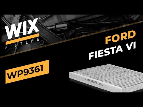 How to change a cabin filter? - Ford Fiesta VI
