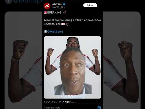 is Eze the final piece of the puzzle 🤔 #arsenal #arsenaltransfernews #eze #fabrizio