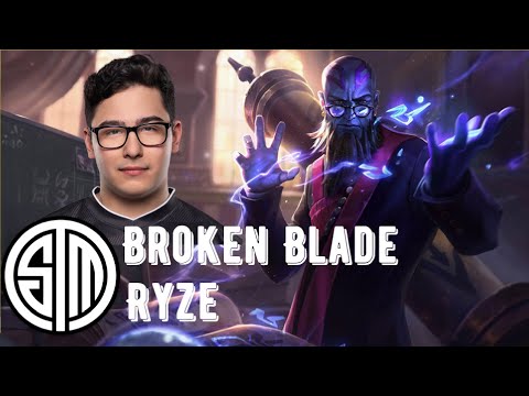 TSM Broken Blade picks Ryze vs Hecarim - Toplane Matchup