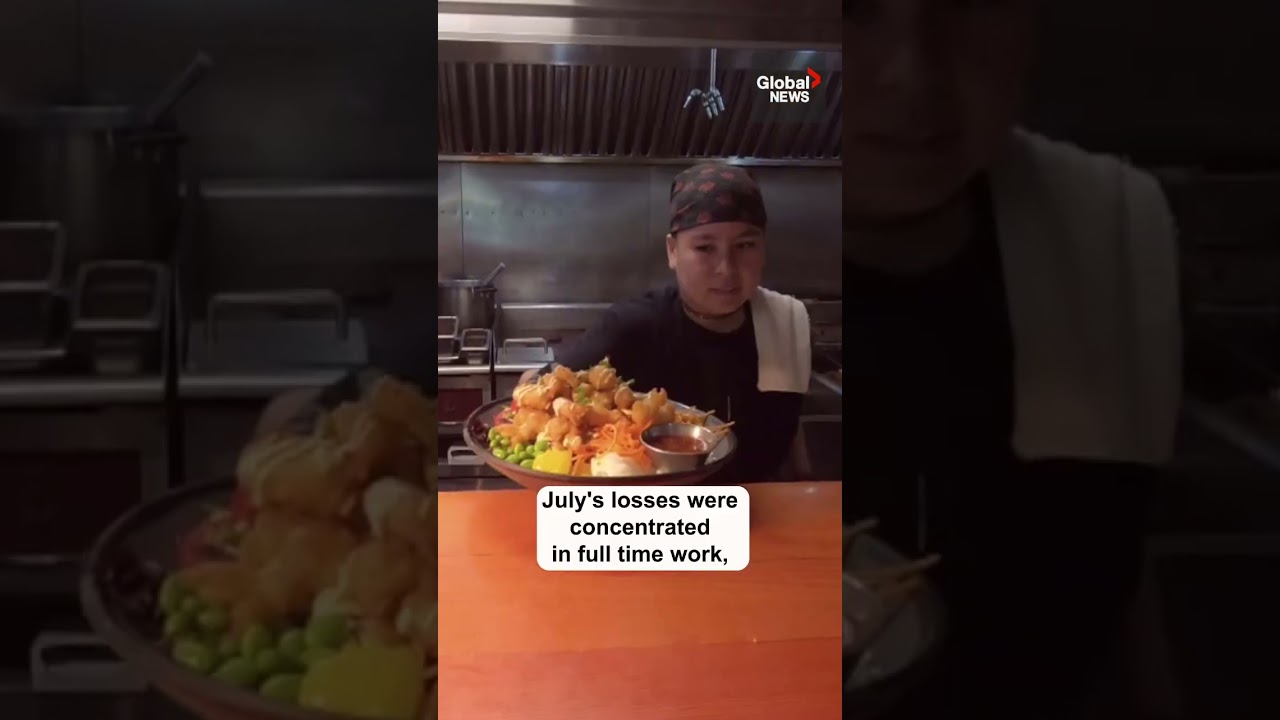 Canada shed 41K jobs in July, unemployment held steady at 6.9%