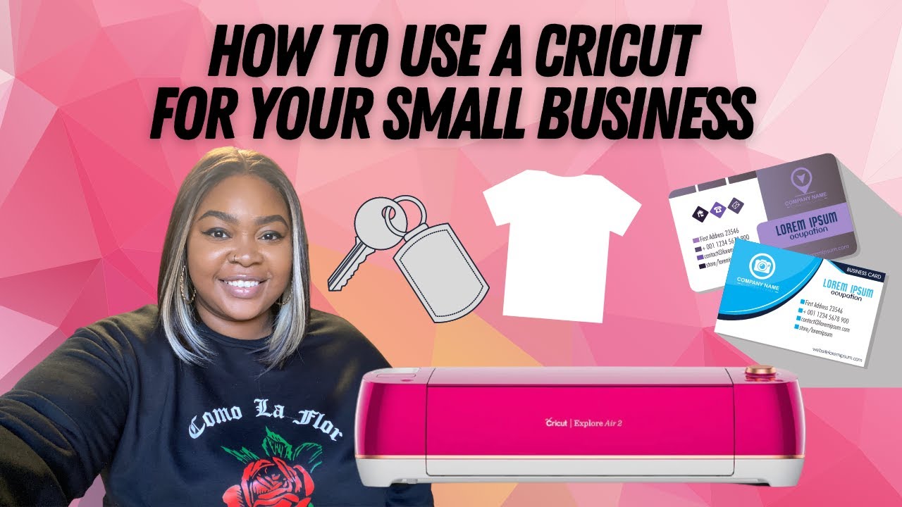 How to use a Cricut for your Small Business - Start up Business Essentials you can make !