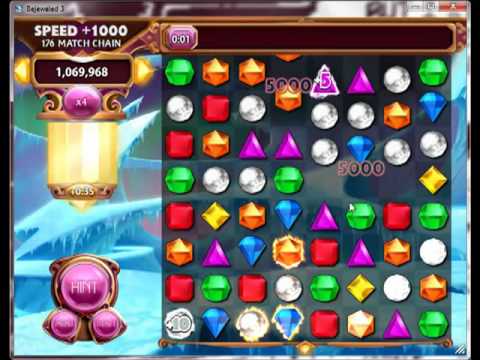 Bejeweled 3 Lightning Mode 2.3 Million Points