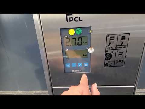 Reifen-Luft an der Tankstelle ⛽️  mit Automat füllen 2,7 Bar bei Jet kostenlos