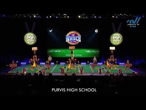 Purvis High School Cheer UCA Medium D2 Game Day National Champions 2024