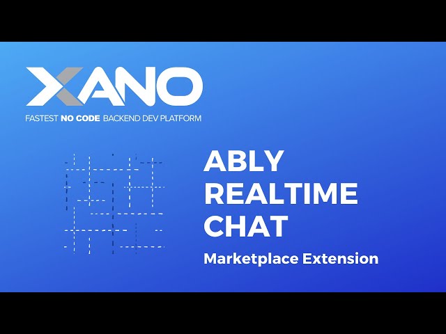 Xano - Ably Realtime Chat Extension