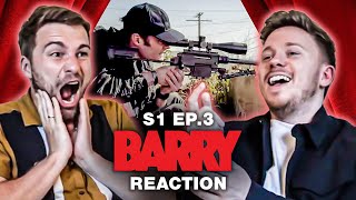BARRY S1 EP3 FIRST TIME REACTION!!