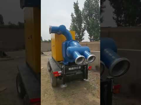 800 cubic meters per hour flow and 15 meters head, and the self-priming sewage pump is delivered.