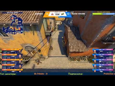 CS:GO ||| Avangar vs NaVi | BLAST Pro Series: Moscow 2019