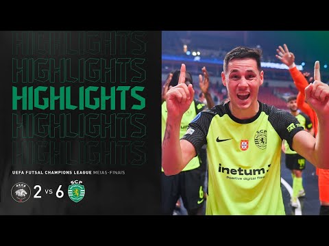 Futsal | Resumo: ACCS x Sporting CP (UEFA Futsal Champions League)