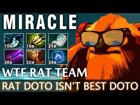 Miracle EarthShaker vs Rat WTF TEAM - Rat Doto isn't Best Doto