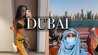 DUBAI TRAVEL VLOG 2021 pt. 1 | 15 Hr Flight, Breakfast at Drift Beach, Yacht Cruise (Dubai Marina)😍