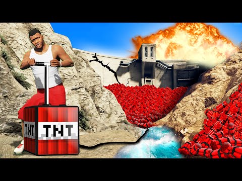 Ich SPRENGE den DAMM in GTA 5!!🧨🔥