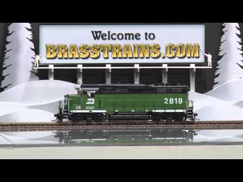 053642-HO Brass Model Train - OMI AA-1137-1 Ajin Overland BN Burlington Northern EMD GP39M #2819