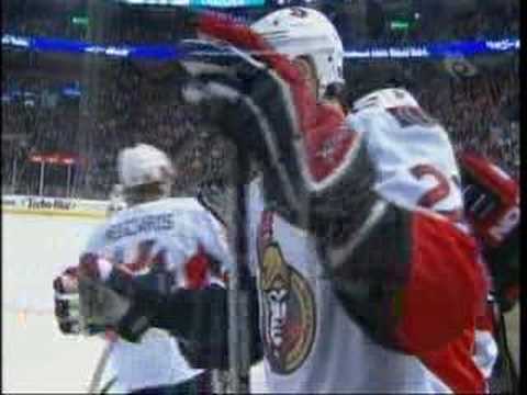 Spezza's goal 1/2 @ Habs - Mar 13/08
