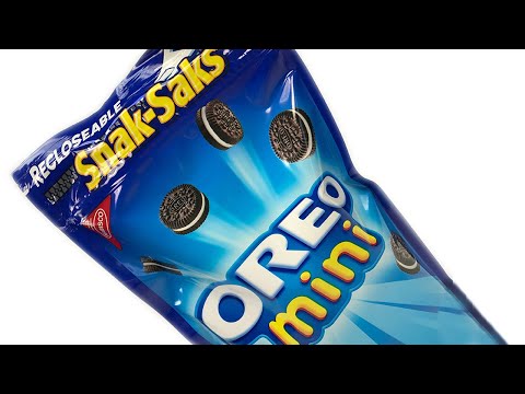 OREO Mini Cookies - Unwrapping