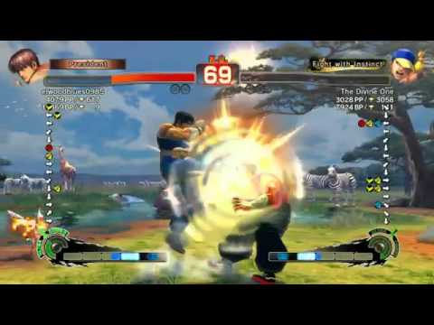 SSFIV AE XBL elwoodblues0985 (Guy) vs The Divine One (Yun)