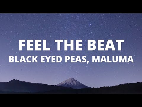 Black Eyed Peas, Maluma - FEEL THE BEAT (Letra / Lyrics)